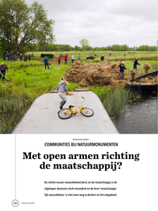 Met open armen richting de maatschappij?