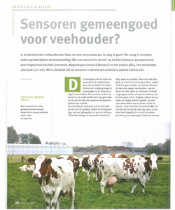 Sensoren gemeengoed voor veehouder?