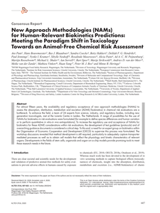 New approach methodologies (NAMs) for human-relevant biokinetics predictions