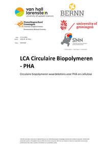 LCA Circulaire Biopolymeren - PHA