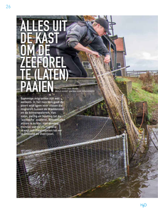 Alles uit de kast om de zeeforel te (laten) paaien