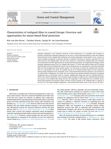 Characteristics of realigned dikes in coastal Europe