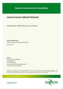 Leisure kansen Salland Fietsland