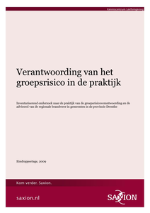 Verantwoording van het groepsrisico in de praktijk