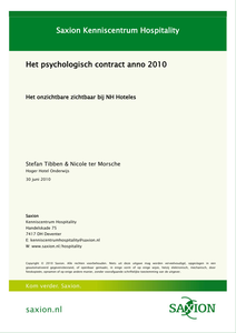 Het psychologisch contract anno 2010