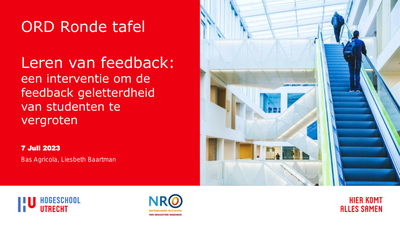 Leren van feedback