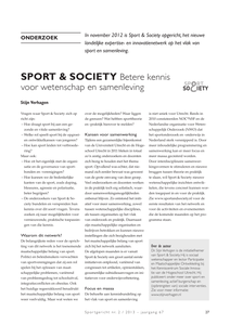 Sport & Society