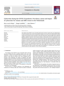 Cybercrime during the COVID-19 pandemic