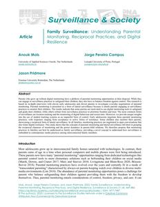 Family Surveillance: Understanding Parental Monitoring, Reciprocal Practices, and Digital Resilience